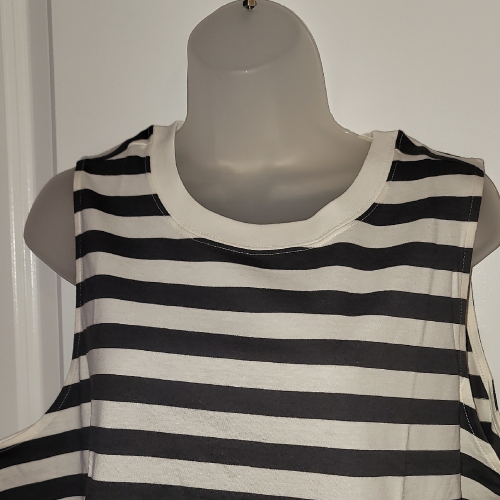 Old Navy Vintage Sleeveless Mini T-Shirt Dress Sz: XL Petite NWT - Picture 5 of 6